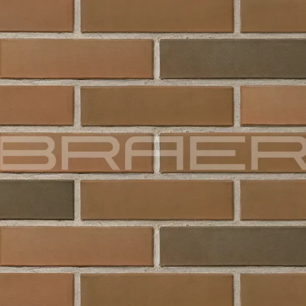 Облицовочный кирпич БРАЕР Баварская кладка, гладкий, 1 НФ