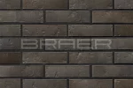 Облицовочный кирпич БРАЕР кладка Нуар, терра, 1 НФ