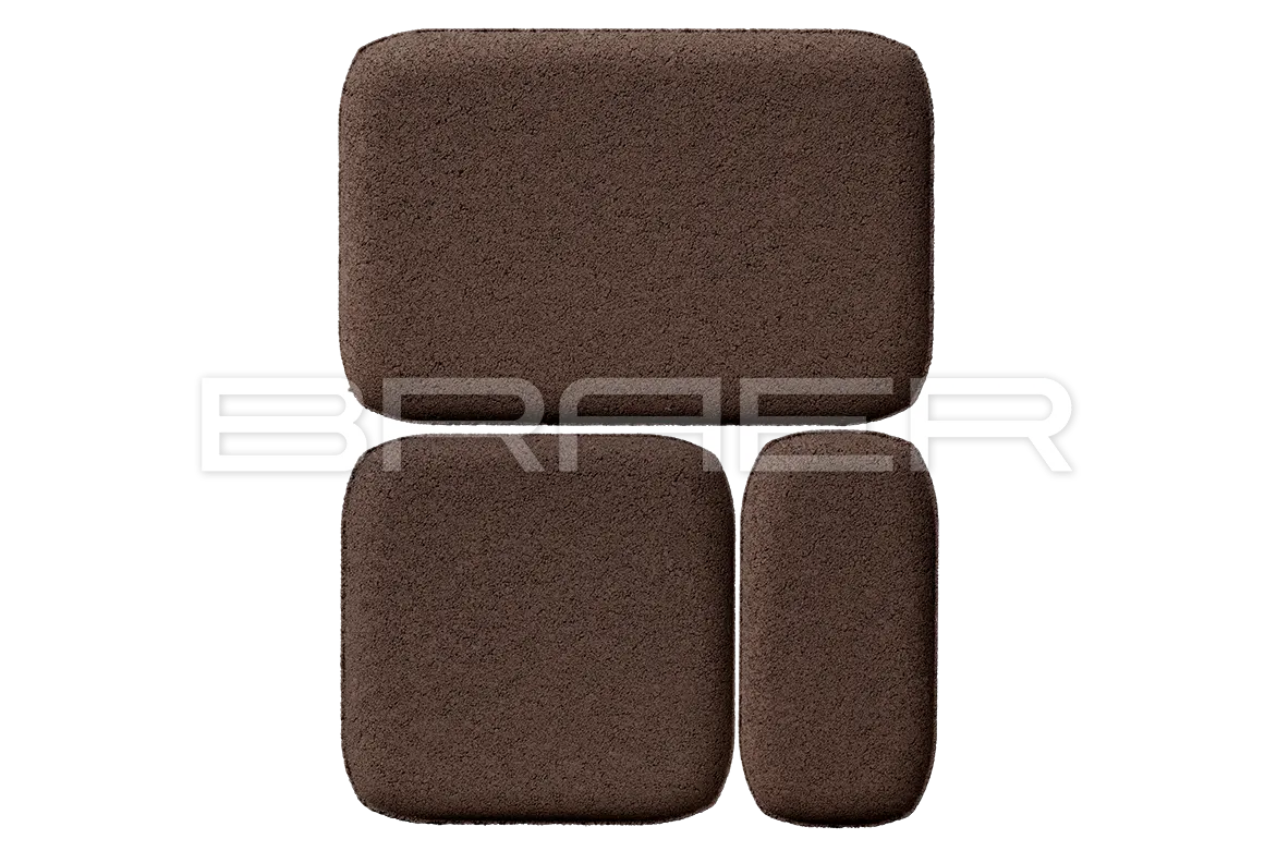 Тротуарная плитка Классико, Коричневый, 60 мм Тротуарная плитка Классико, Коричневый, 60 мм