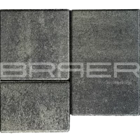 Тротуарная плитка Старый город Венусбергер, Color Mix Туман, 40 мм