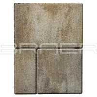 Тротуарная плитка Классико, Песочный, 60 мм