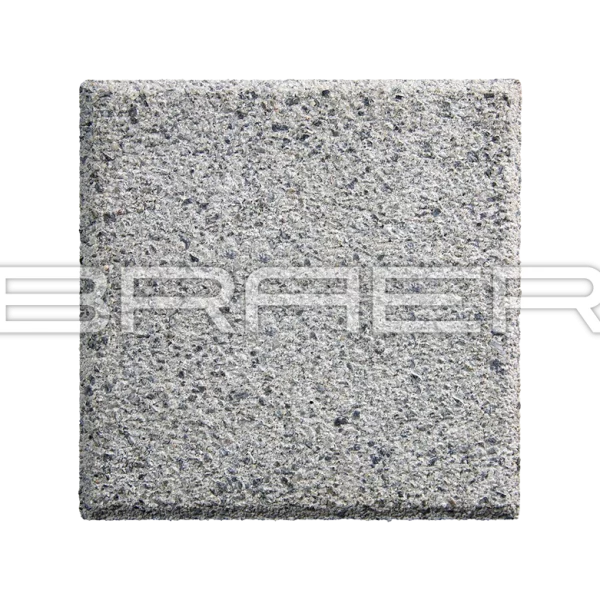 Тротуарная плитка Лувр, Гранит на белом, 200х200 мм, 60 мм