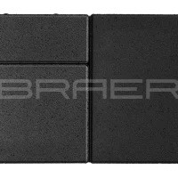 Тротуарная плитка Старый город Ландхаус, Color Mix Каштан, 60 мм