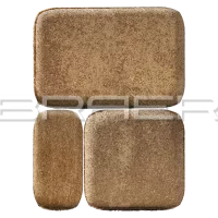 Тротуарная плитка Домино, Серый, 60 мм