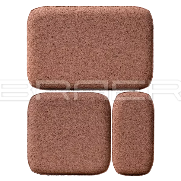 Тротуарная плитка Классико, Винный, 60 мм