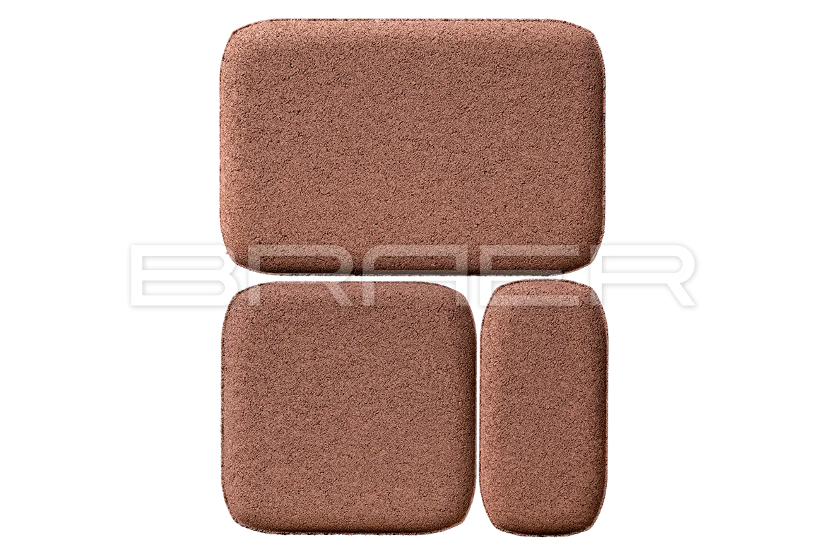 Тротуарная плитка Классико, Винный, 60 мм Тротуарная плитка Классико, Винный, 60 мм