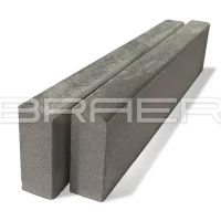 Бордюрный камень Бордюр тротуарный БР 100.20.8, Белый