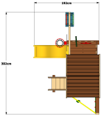 Игровой комплекс для помещений Baby Mark 1