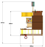 Игровой комплекс для помешений Baby Mark 2