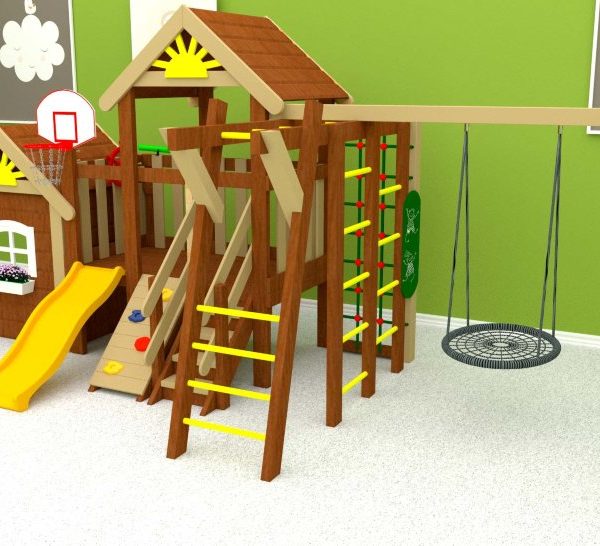 Детская площадка для помещений Baby Mark 6
