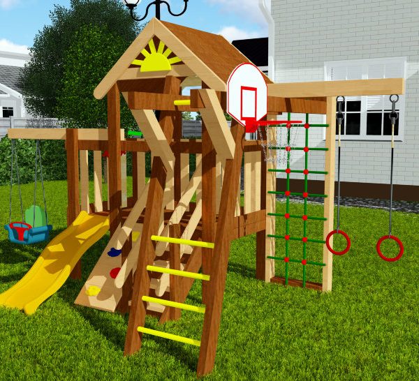 Игровой комплекс для помешений Baby Mark 2