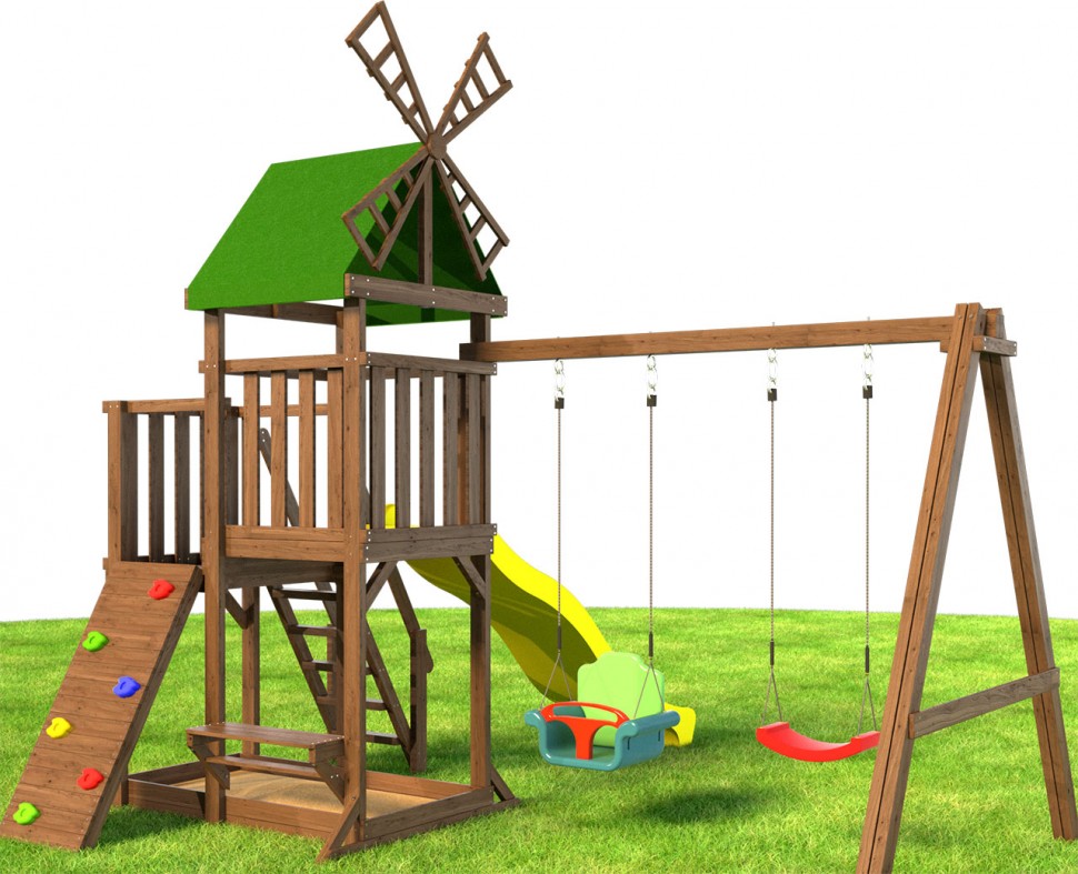 Детская площадка ‘Мельница с барной стойкой’ Детская площадка ‘Мельница с барной стойкой’