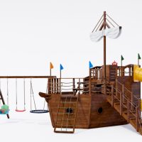 Детская площадка ‘Корабль Колумб 2’