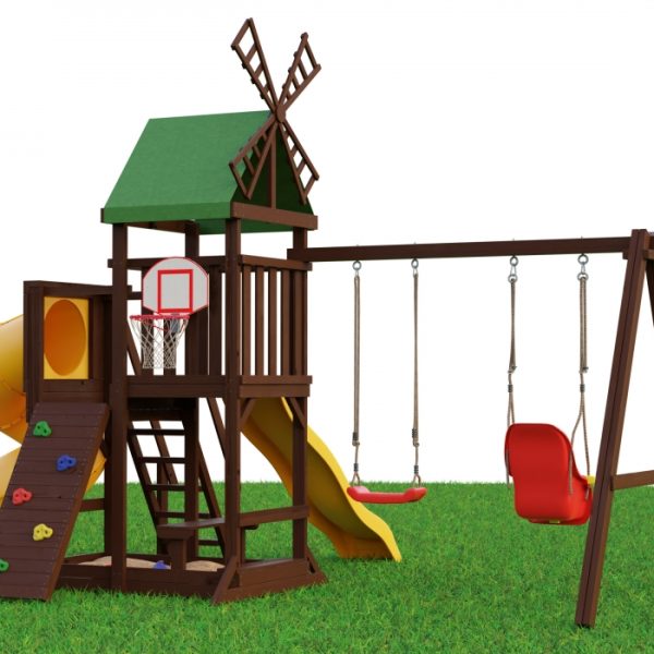 Детская площадка Мельница с трубой 1