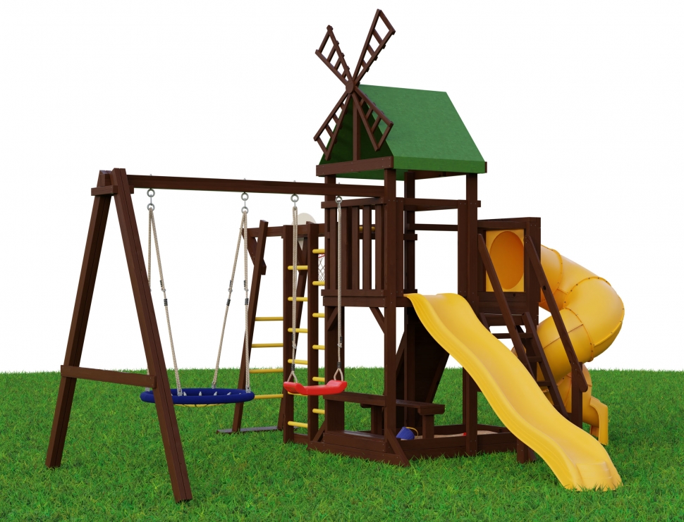 Детская площадка Мельница с трубой 3 Детская площадка Мельница с трубой 3