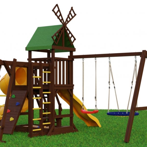 Детская площадка Мельница с трубой 3