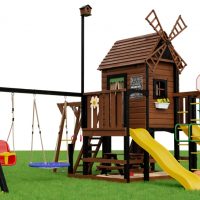 Детская площадка Мельница ‘Marvill 3’ + игровой колодец ‘Reverso’