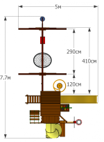 Детская площадка Mark Spring Turbo 11