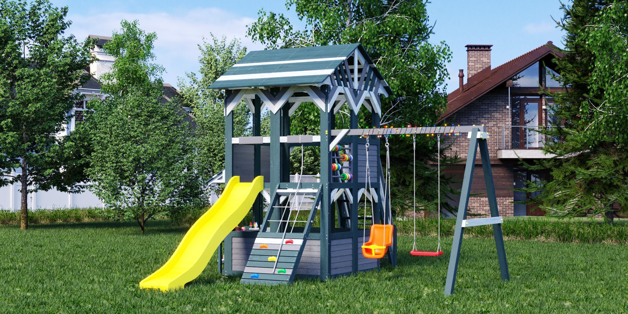 Детская площадка Савушка PlayHouse-1 Детская площадка Савушка PlayHouse-1