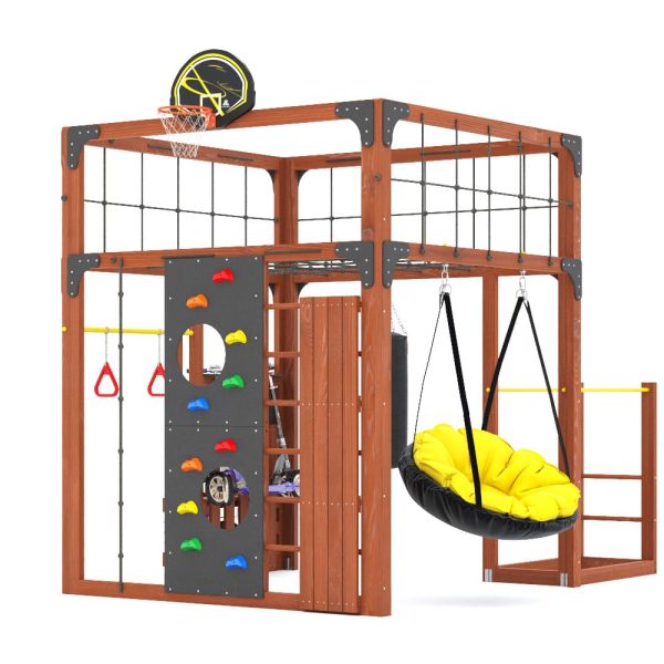 Детская площадка Савушка КУБ-1 (Махагон)