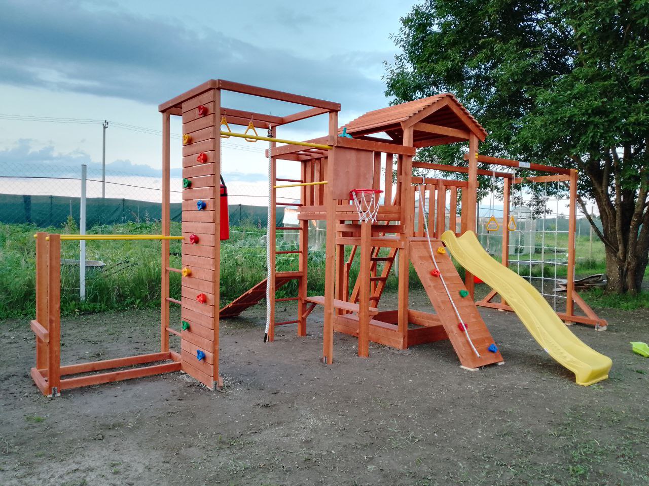 Детская площадка Савушка Мастер 4 Семейная