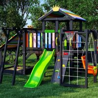 Детская площадка Савушка 6 (BLACK EDITION)