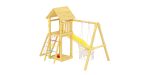 Детская площадка Савушка Мастер 7 с плетеным креслом