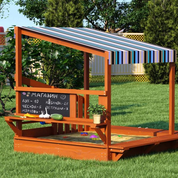 Игровой комплекс Песочный дворик Савушка-2