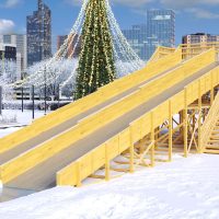 Зимняя горка Савушка Зима 5 (скат 5м)