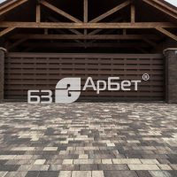 Брусчатка клинкерная Магма Бордо (Красный) 200х100х52