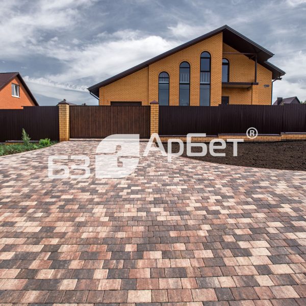 Тротуарная плитка БУЛЬВАР Color Mix