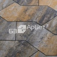 Тротуарная плитка S-форма Color Mix