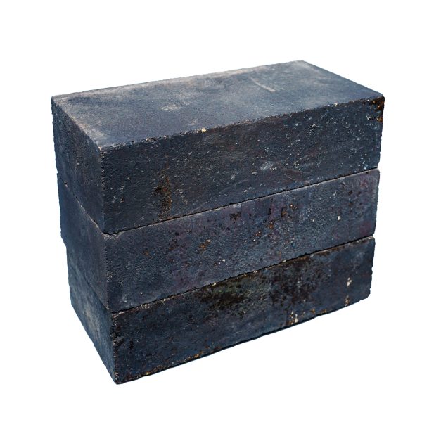 Чёрный/Коричневый шамотный кирпич