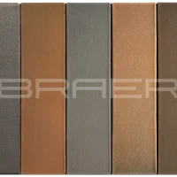 Облицовочный кирпич БРАЕР кладка Глосса, риф, 0,7 НФ