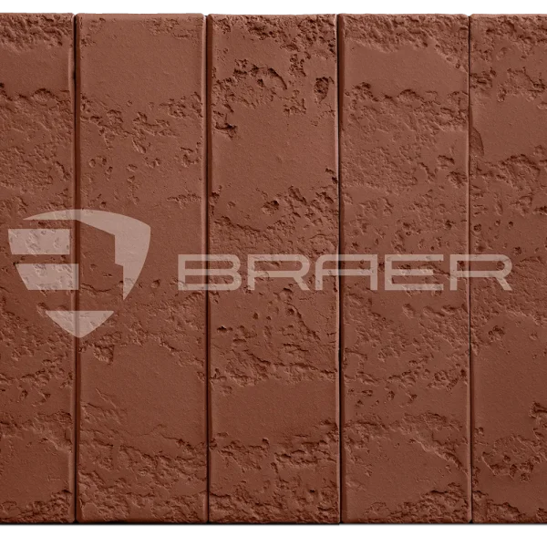 Облицовочный кирпич Бордо, фьорн, 1 НФ